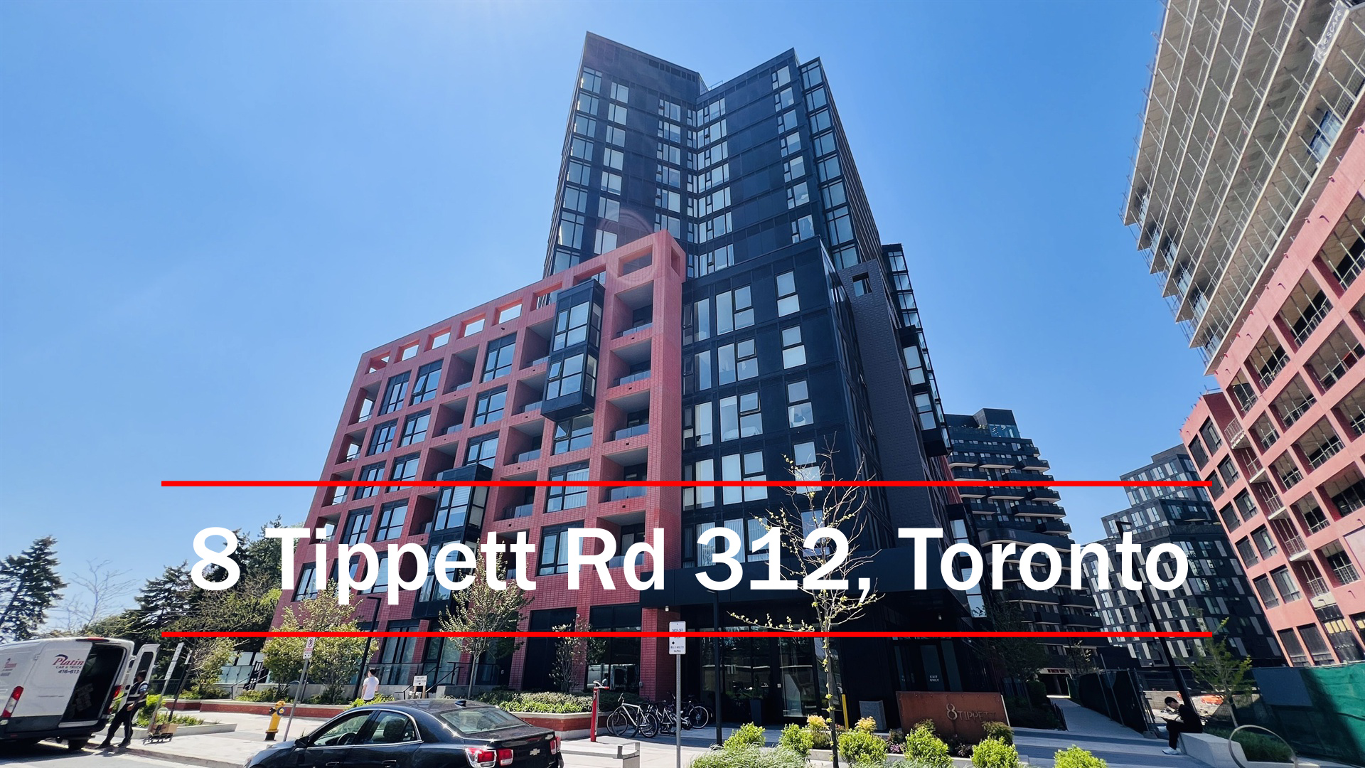 8 Tippett Rd 312, Toronto: Wilson地铁站旁精品公寓出租｜Toronto Clanton Park一房+书房 Condo｜步行地铁、生活便利、拎包入住！