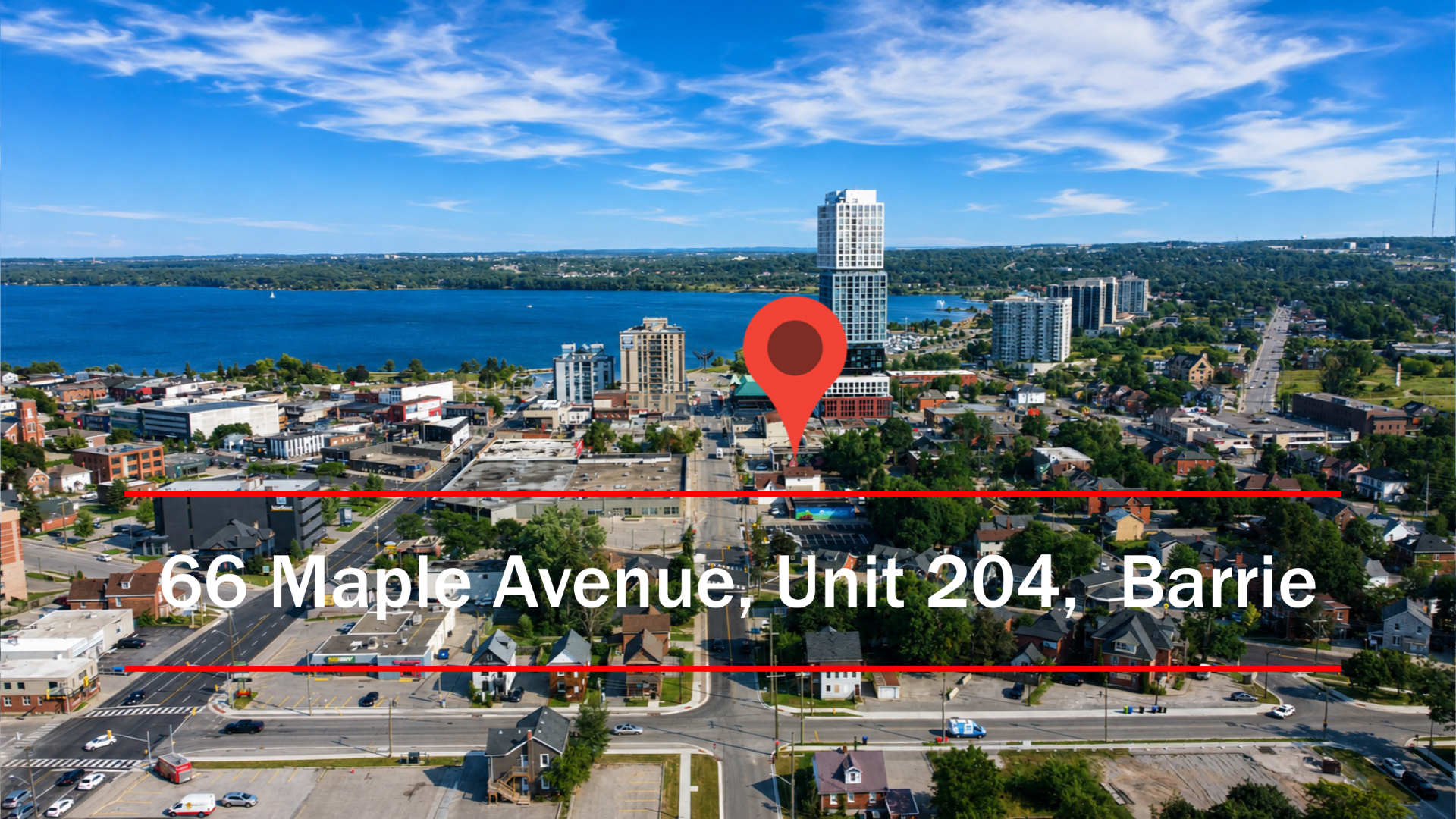 66 Maple Ave 204, Barrie: Barrie市中心租房推荐，舒适实用的 Studio 式上层单元